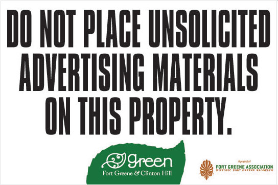 FGA Anti Litter Sign